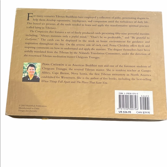 Compassion Box Book & Cards Buddah Inspiration - Picture 2 of 3